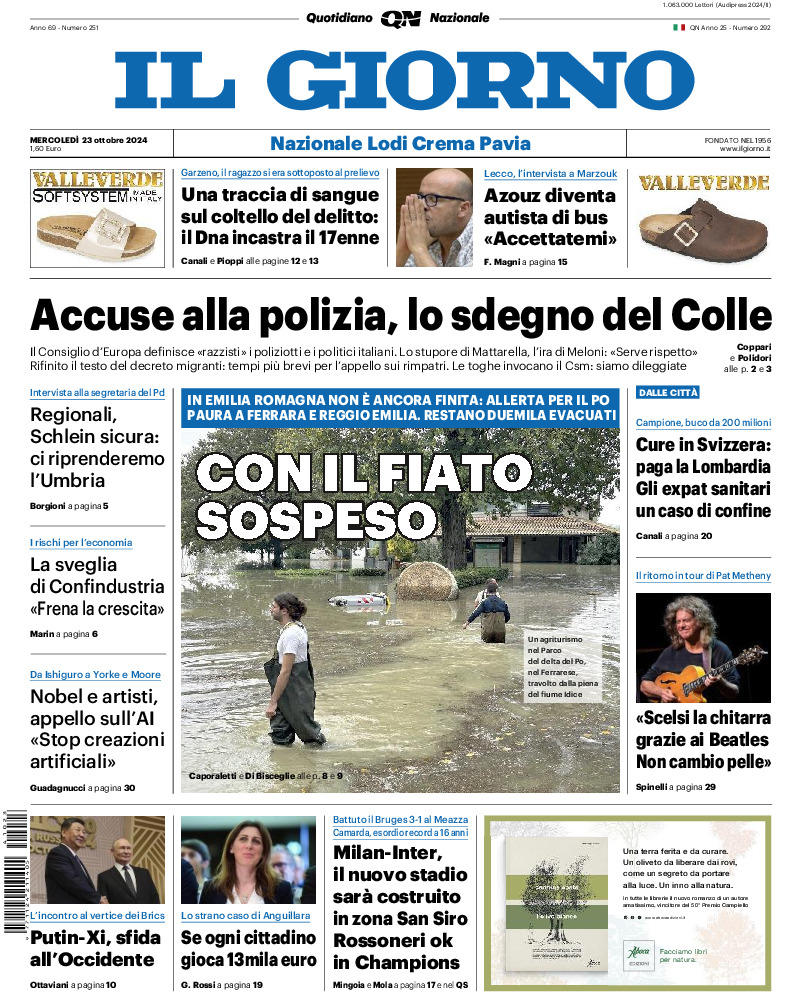 Prima-pagina-il giorno-edizione-di-oggi-20241023